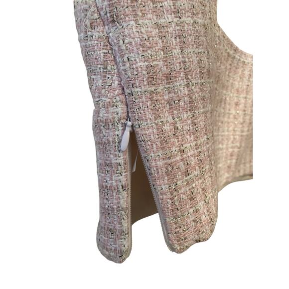 ZARA| PINK PLAID Crop Tank | Size MEDIUM | FALL - Picture 5 of 6